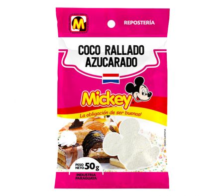 COCO RALLADO MICKEY 50  GR