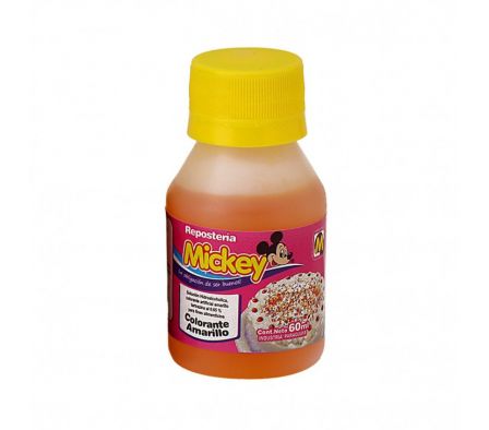 COLORANTE MICKEY AMARILLO 60 CC
