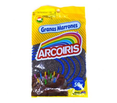  GRANAS ARCO IRIS CHOCOLATE 50  GR