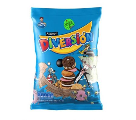 GALLETITA DIVERSION ARCOR 400gr