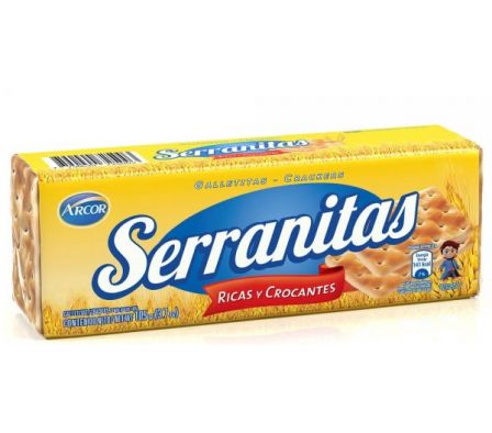 GALLETITAS SERRANITAS ARCOR 105 GR
