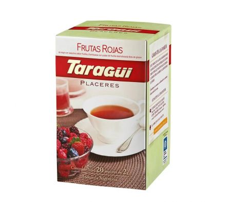 TE TARAGUI FRUTAS ROJAS 20 X 2 GR