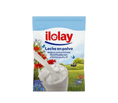 LECHE EN POLVO ILOLAY ENTERA 400  GR