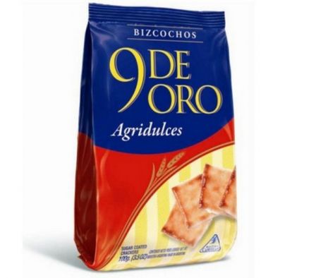 BIZCOCHO 9 DE ORO A GRIDULCE 100  GR
