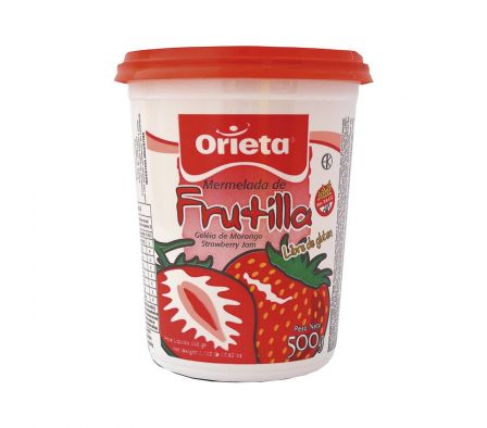 MERMELADA ORIETA FRUTILLA 500  GR