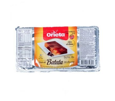 DULCE ORIETA BATATA CON CHOCOLATE 500  GR
