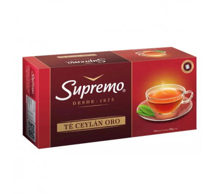 TE SUPREMO LINEA ORO  20 UNIDADES