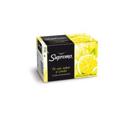 TE SUPREMO AROMATICO LIMON 20UN