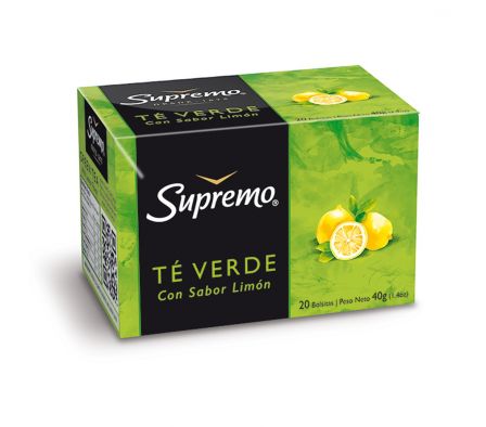 TE SUPREMO VERDE CONLIMON 20SAQUITOS