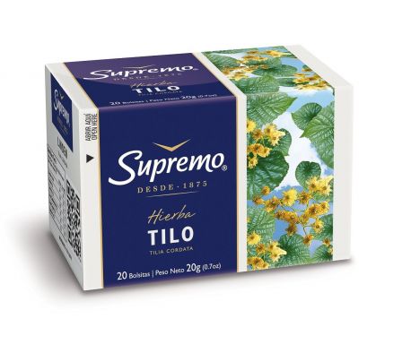 TE SUPREMO TILO X 20 UNIDADES