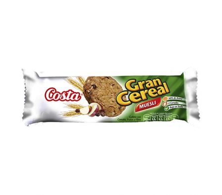GALLETITA  GRAN CEREAL MUESLI 135  GR 