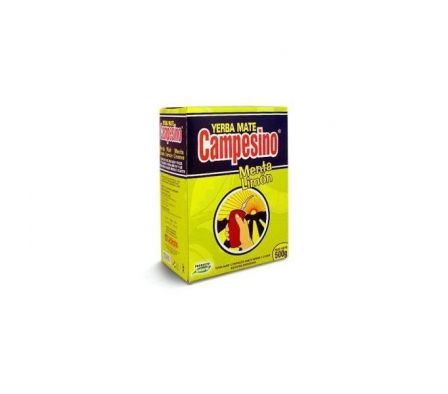 YERBA MATE CAMPESINO 500gr MENTA LIMON