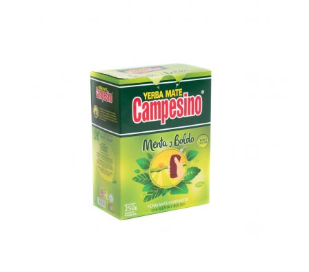 YERBA CAMPESINO MENTA BOLDO 250  GR