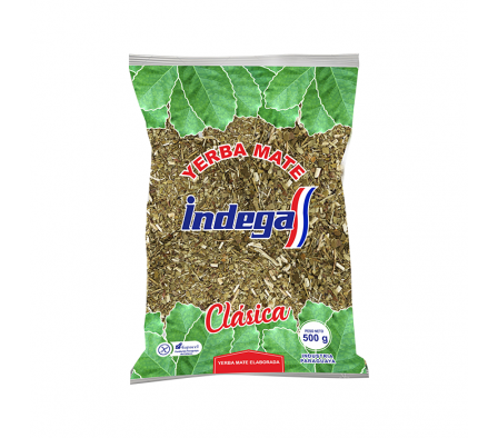 YERBA INDEGA PLASTICO 500  GR