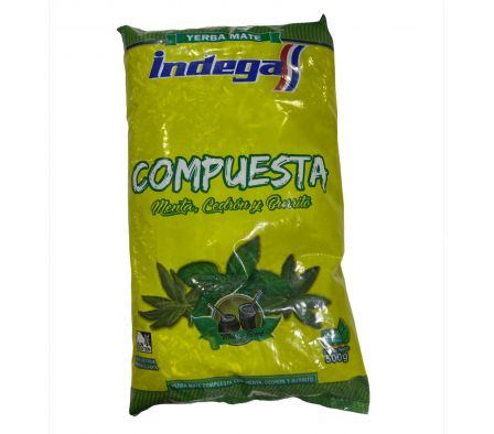 YERBA INDEGA COMP PLAST 500  GR 