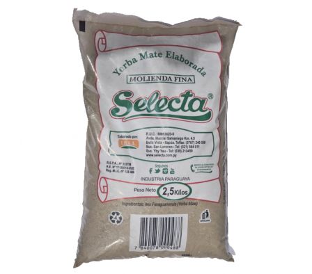 YERBA SELECTA FINA 2.5gr