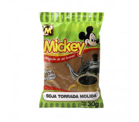SOJA TORRADA MOLIDA MICKEY 30  GR