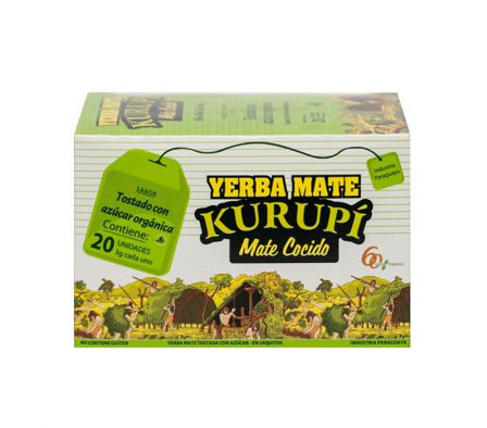 MATE COCIDO KURUPI SOBRE 20 X 3  GR