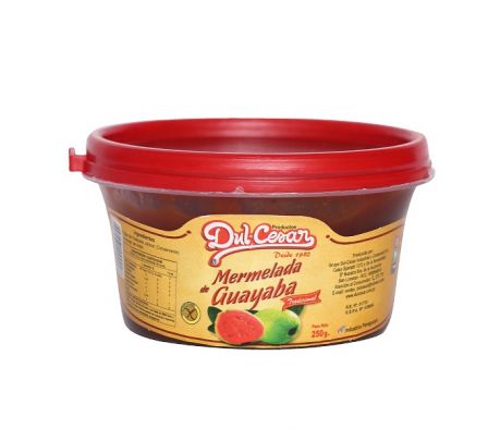 MERMELADA GUAYABA DUL CESAR 250  GR