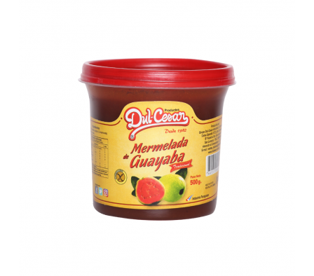 MERMELADA GUAYABA DUL CESAR X 500  GR