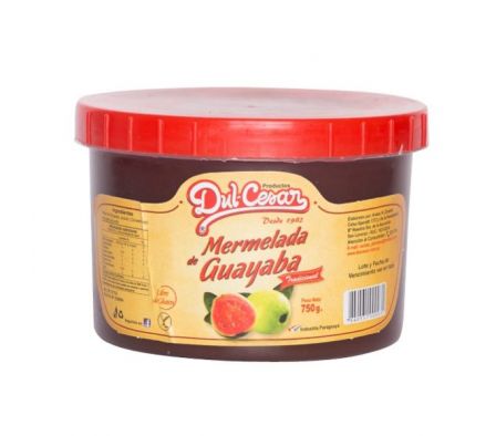 MERMELADA GUAYABA DUL CESAR 750  GR