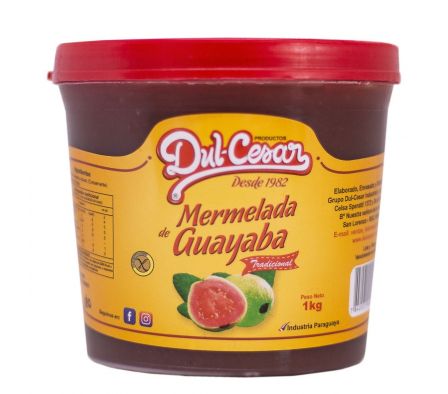 MERMELADA GUAYABA DUL CESAR X 1 KG