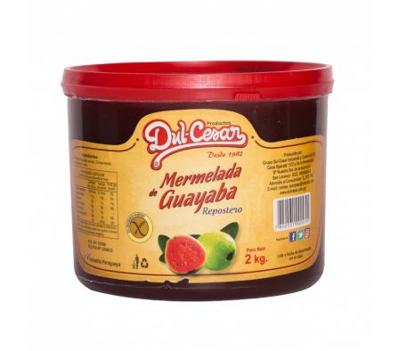 MERMELADA DE GUAYABA REPOSTERO 2 KG