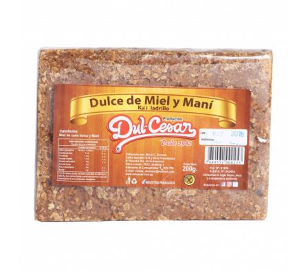 DULCE DE MIEL Y MANI DUL CESAR 200  GR