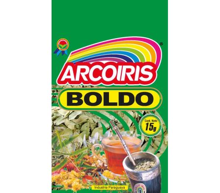 BOLDO ARCO IRIS 15  GR