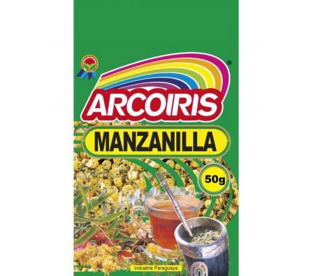 MANZANILLA FLOR ARCO IRIS 50  GR