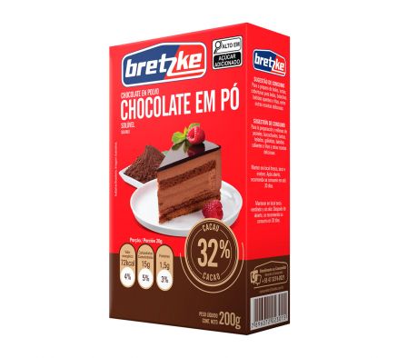 CHOCOLATE POLVO BRETZKE CART 200G