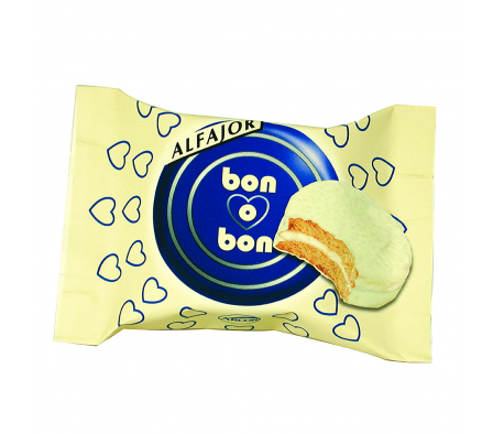 ALFAJOR BON O BON BLANCO 40  GR