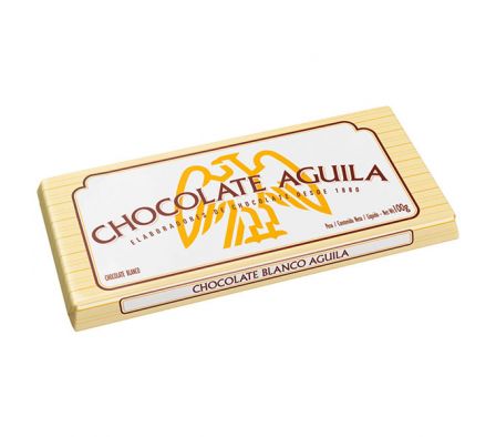 CHOCOLATE AGUILA BLANCO 100  GR