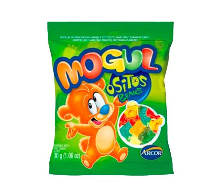 GOMAS MOGUL OSITOS 12X12X30 GR