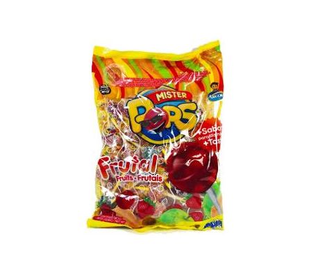 CHUPETIN ARCOR MR POPS FRUTAL 50 UNIDADES