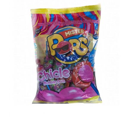 CHUPETIN MR POPS CHICLE 50 UNIDADES