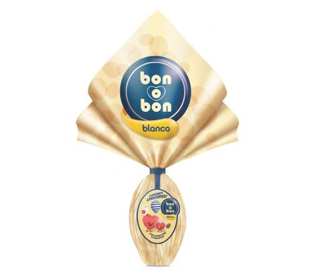 HUEVO PASCUA BON-O-BON BLANCO 110 GR