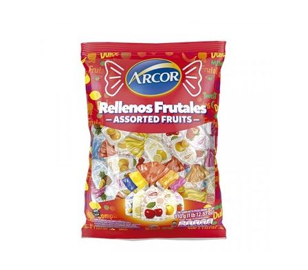 CARAMELO ARCOR FRUTALES 810  GR 
