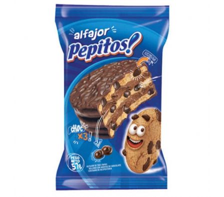 ALFAJOR PEPITO TRIPLE 57 GR
