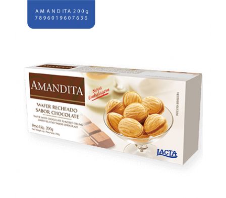 CHOCOLATE LACTA AMANDITA X 200  GR