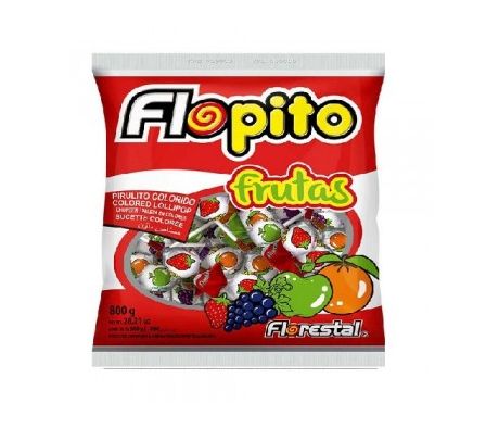 CHUPETIN FLORESTAL FLOPITO FRUTA 800  GR