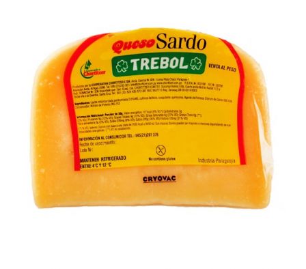 QUESO SARDO TREBOL X KG