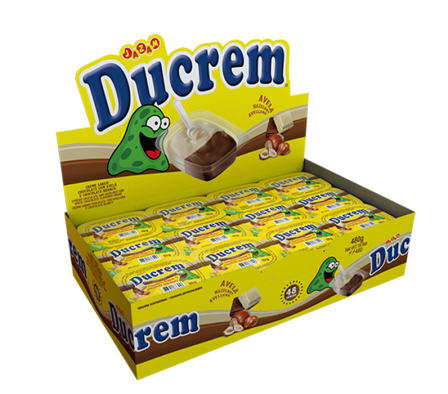 CREMA DUCREM CHOCOLATE BLANCO 480 GR 18 x18