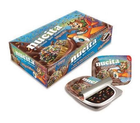 CREMA NUCITA CHOCOLATE BRIGADEIRO X 48 UNIADAES
