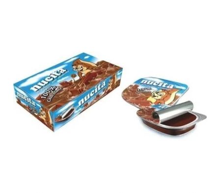 CREMA NUCITA 100% CHOCOLATE 48 UNIDADES