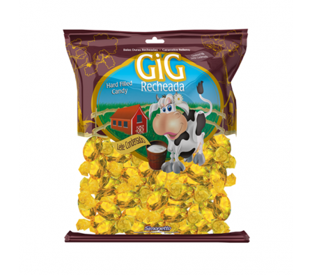 CARAMELO SIMON GIGANTE RELLENO LECHE X 100 UND.