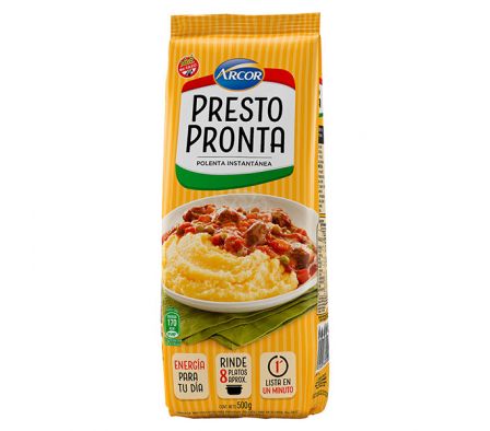 POLENTA ARCOR PRESTO PRONTA 750GR