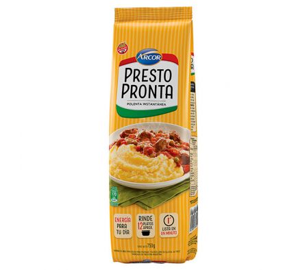 POLENTA ARCOR PRESTO PRONTA 490GR