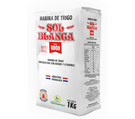 HARINA SOL BLANCA 0000 1 KG