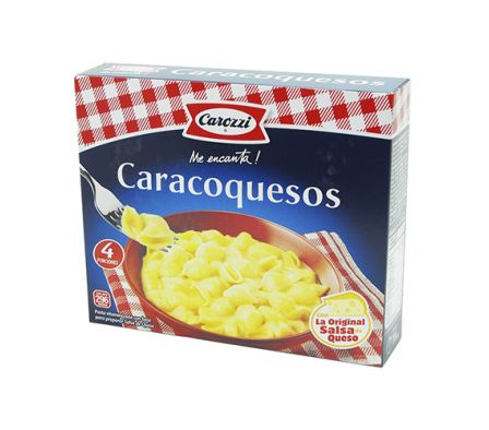 FIDEOS CAROZZI CARACOQUESO  296 GR